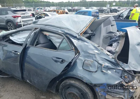 2016 Toyota Corolla L из США, поврежденный, VIN 5YFBURHE8GP469046